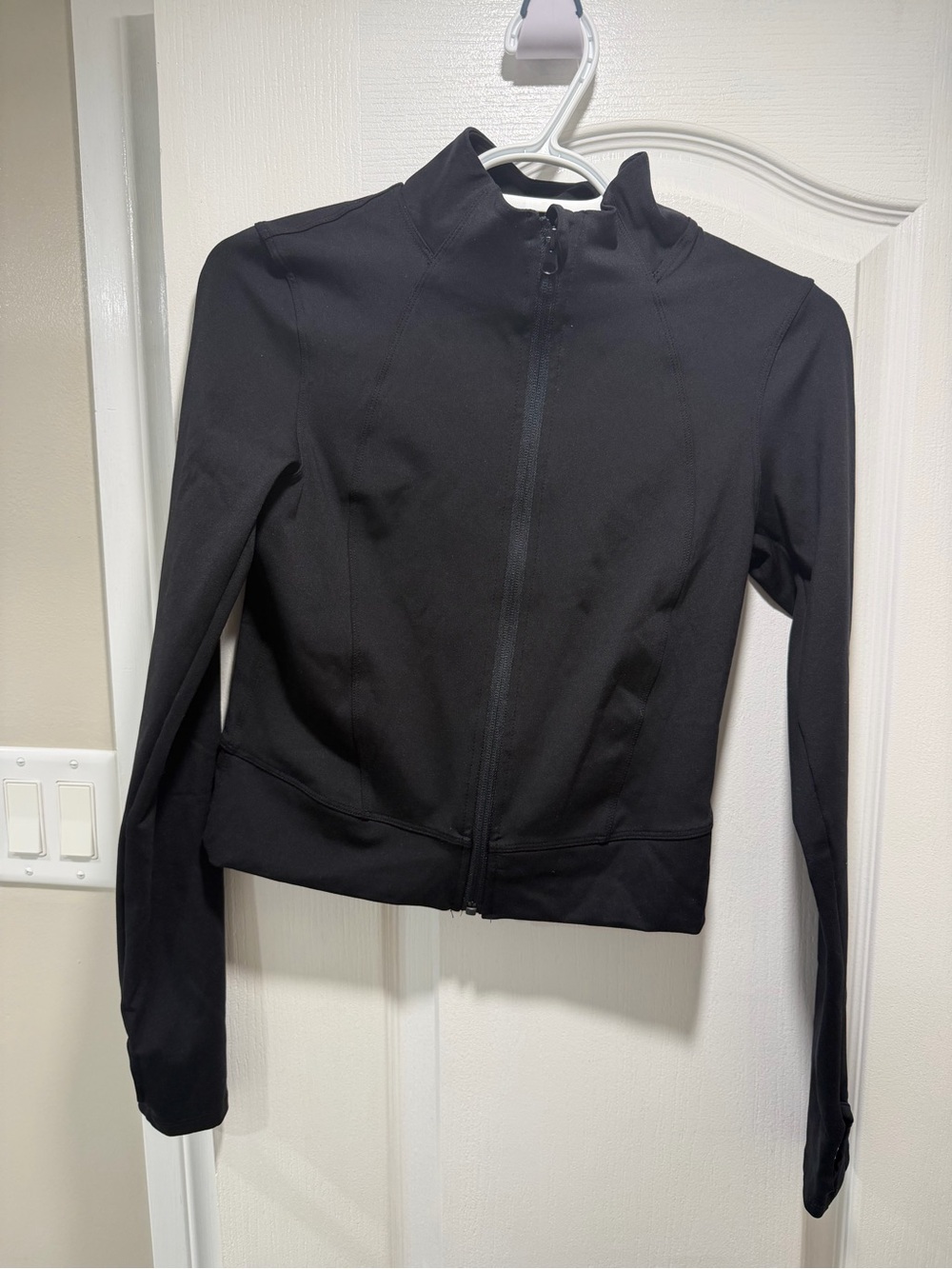 Black Zip-Up Women's Jacket